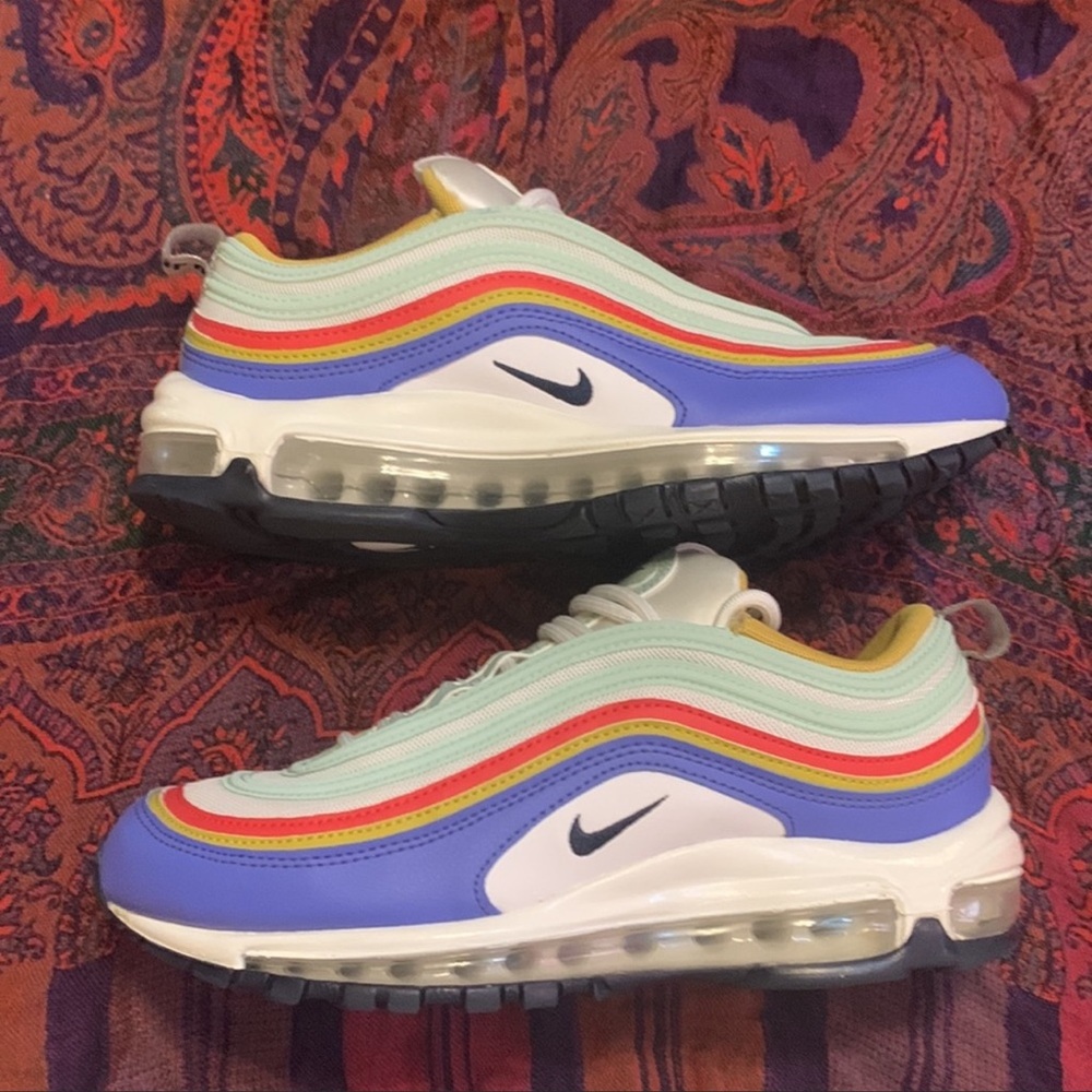 Nike Air Max 97 Women’s Sneakers - Lavender, Mint, Yellow, Red, Coral